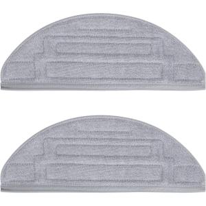 roborock 2 Pack Microfiber Mop Cloths for Q7 M5, Q7 M5+, Q7 L5, Q7L5+ Robot Vacuum Cleaner, Mop Pad Replacement Accessories(Mop Cloth-2)