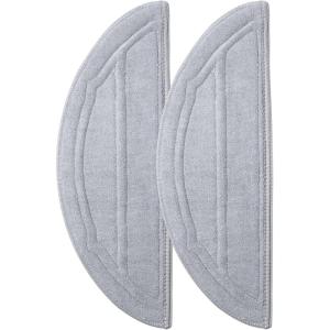 roborock 2 Pack Microfiber Mop Cloths for Q7 M5, Q7 M5+, Q7 L5, Q7L5+ Robot Vacuum Cleaner, Mop Pad Replacement Accessories(Mop Cloth-6)