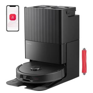 roborock QV 35S Robot Vacuum and Mop with Rubber Main Brush Replacement