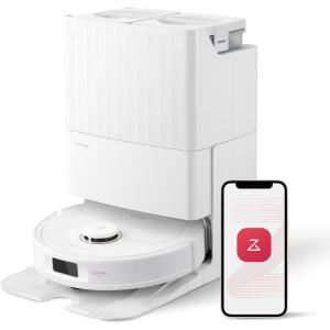 roborock Qrevo Pro Robot Vacuum and Mop with FlexiArm Design Edge Mopping, Dynamic Hot Water Mop Washing and Auto Mop Drying, Intelligent Dirt Detection (Renewed)