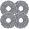 image:imageRoborock Rotating Mop Cloths for Saros 20 4Pack 200 RPM Scrubbing 30Level Water Adjustment Compatible with 212 Auto Wash amp 131F Drying Reusable Mop Pads for Hardwood Tile Marble Carpet