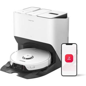 roborock S7 Max Ultra Robot Vacuum and Mop Combo, Auto Mop Drying, Auto Mop Washing, Self-Emptying, Self-Refilling, 5500Pa Suction, Reactive Tech Obstacle Avoidance, White (Renewed)(S8ProUltra(White))