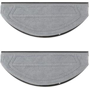 roborock 2 Pack Microfiber Mop Cloths for Saros 20 Sonic Robot Vacuum Cleaner, Mop Pad Replacement Accessories