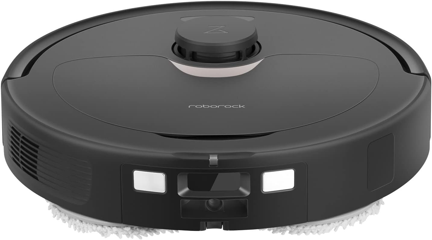 image:imageroborock Q5 Pro Robot Vacuum and Mop SelfEmptying 5500 Pa Max Suction DuoRoller Brush HandsFree Cleaning for up to 7 Weeks Precise Navigation Perfect for Hard Floors Carpets and Pet HairBlack03