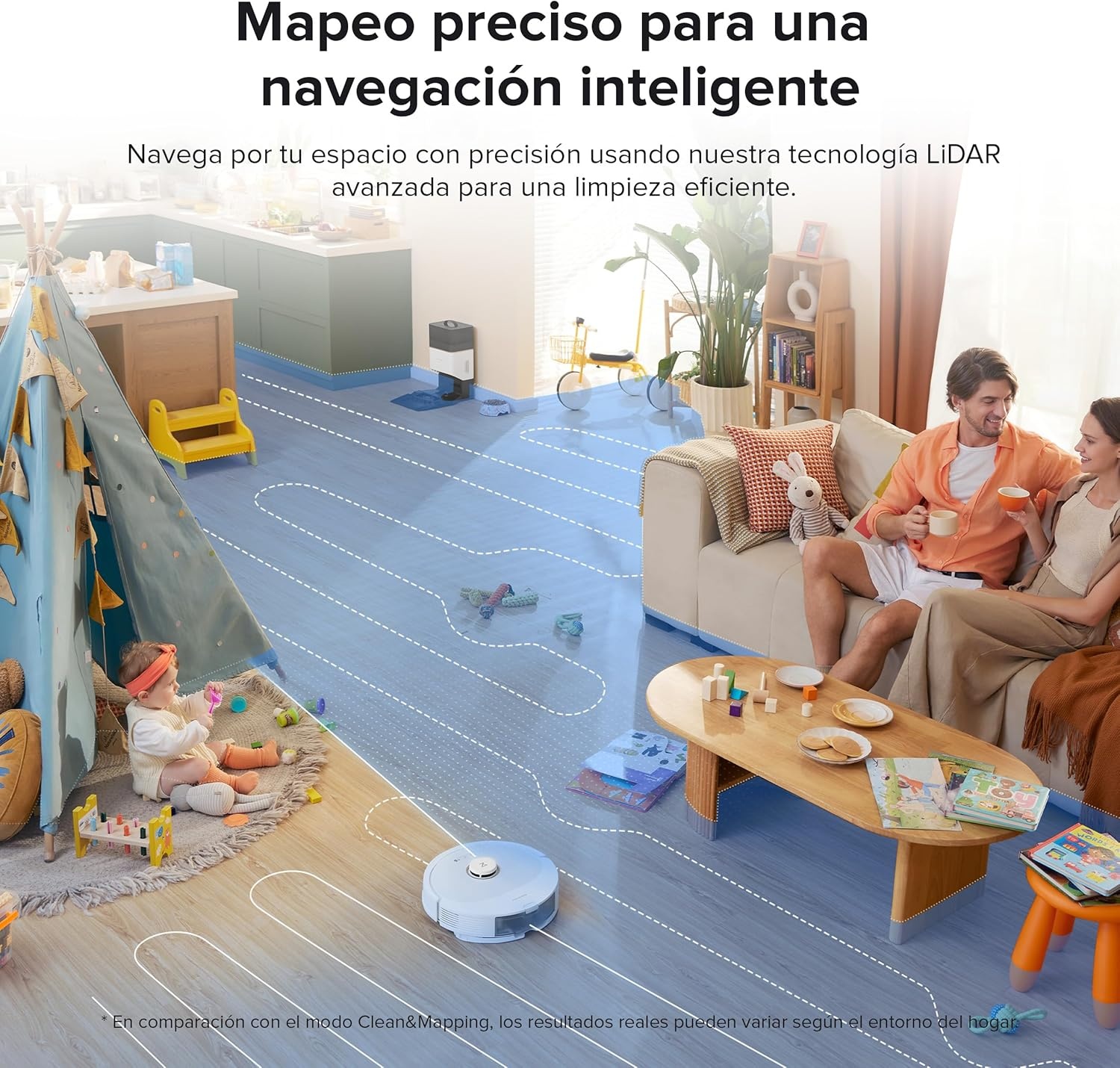 image:imageroborock Q5 Pro Robot Vacuum and Mop SelfEmptying 5500 Pa Max Suction DuoRoller Brush HandsFree Cleaning for up to 7 Weeks Precise Navigation Perfect for Hard Floors Carpets and Pet HairWhite01